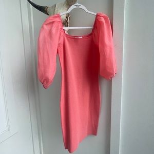 Vestique Boutique Pink Tight dress